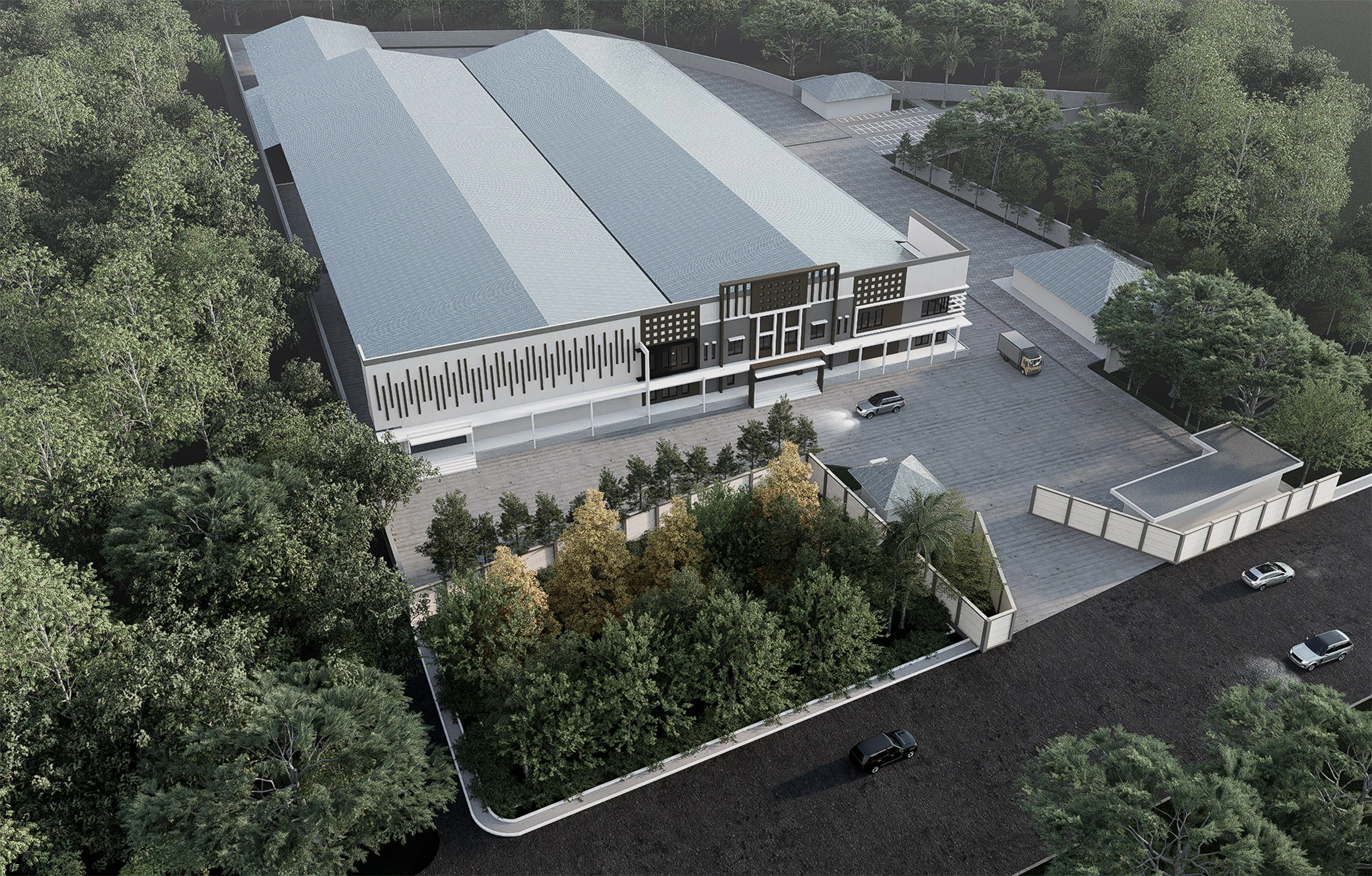 Topografi Pabrik Roti Pontianak